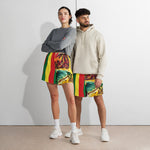 2024 MDP Rasta All-Over Print Unisex Athletic Long Shorts