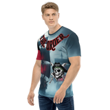 2024 Rocker Red and Black Men's cut t-shirt