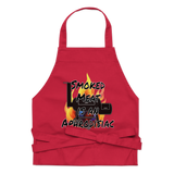 "Smoked Meat is an Aphrodisiac" Organic cotton apron