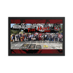 MDP THe Hunt Charity Event Group Photo 2021 Framed poster
