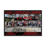 MDP THe Hunt Charity Event Group Photo 2021 Framed poster